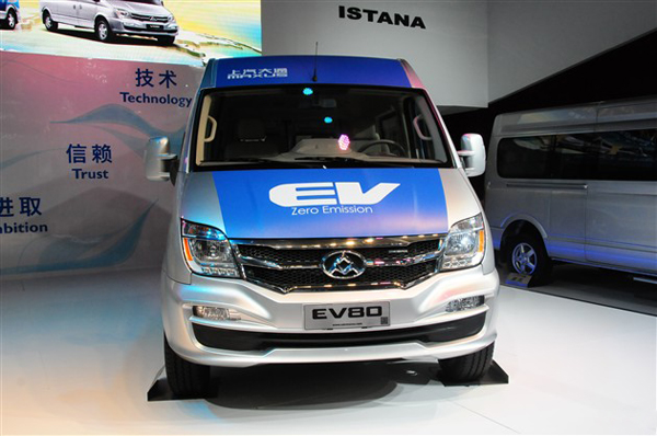 EV80領(lǐng)銜 新款V80 AMT車型廣州車展上市